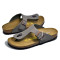 德国原装进口birkenstock人字拖Ramses粗带 棕色 43码