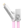 优加 Hello Kitty数据线1.2米-粉色