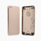 萌客 苹果6改7手机后盖 iphone6 6S plus改7 Plus手机后盖壳 换原装手机背壳盖中框新 6sp改7p【土豪金】单壳