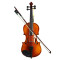 红棉V182小提琴 初学者儿童成年人小提琴 手工小提琴 1/2身高135cm左右适用