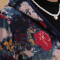 福玛玛中老年人女装秋冬装保暖棉衣外套50岁妈妈装加厚棉服冬w0316 XXXL 玫红色
