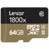 雷克沙（Lexar）TF卡 64GB 1800X 270MB/s（LSDMI64GCRANZ1800R）