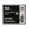 雷克沙（Lexar）CF卡32G 800X读120MB/s写45MB/s单反相机存储卡（LCF32GBCRBAS800）