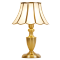 欧普照明台灯卧室床头灯欧式创意温馨复古简约现代装饰全铜灯具 罗马假日台灯买就送黄光球泡