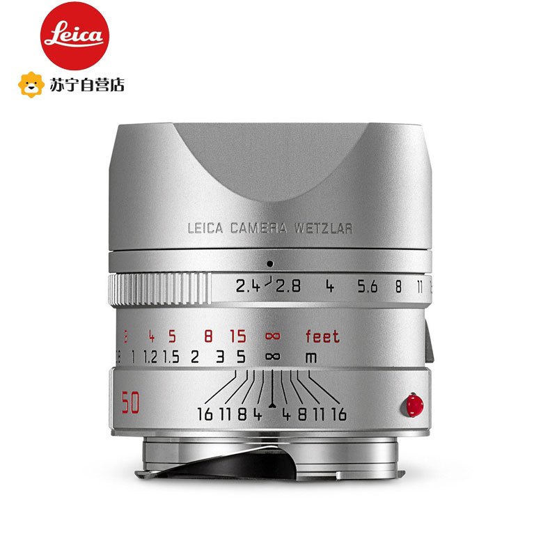 leica/徕卡 徕卡卡口远摄定焦39mm口径M 50MM/F2.4 镜头 银色 11681