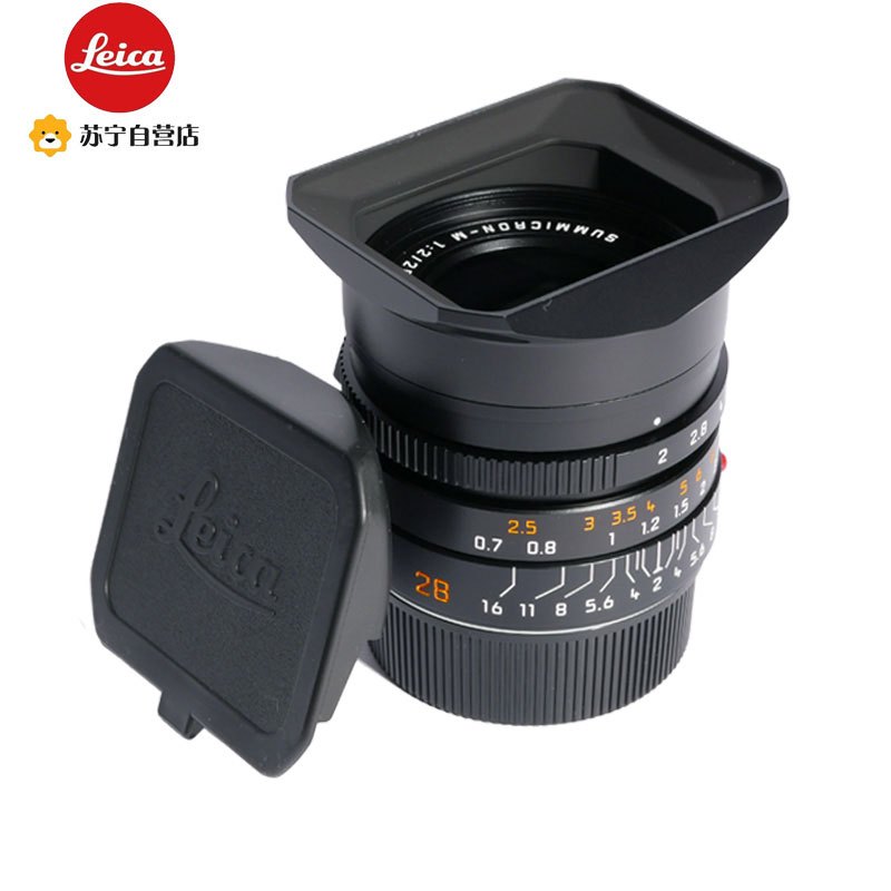 徕卡(Leica)徕卡卡口 广角定焦67mm口径 M镜头 28mm f/2 ASPH.黑色11672
