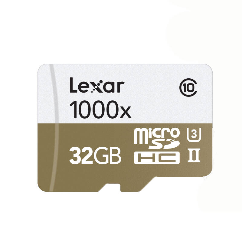 雷克沙Lexar TF卡64GB 1000X读150MB/s写45MB/s无人机运动相机手机存储卡(配读卡器)