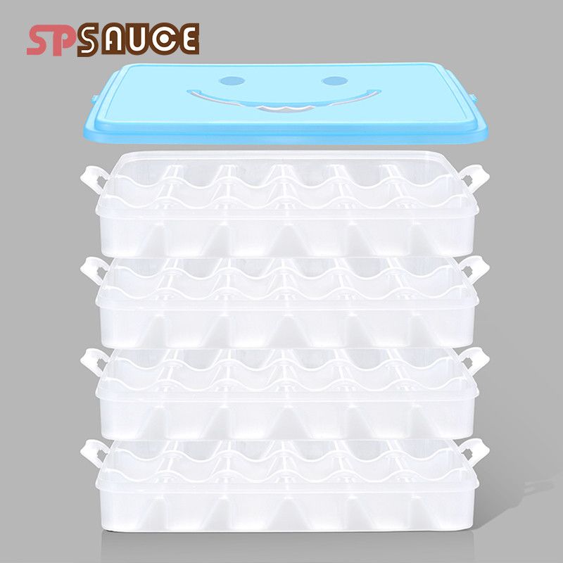 SP SAUCE四层饺子盒 蓝色