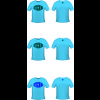苏宁足球俱乐部官方运动舒适文化衫球迷T恤蓝色