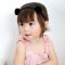 2017新品简约小清新多款多色可选韩国女童发饰儿童发带 婴儿头饰可爱卡通女孩子头花 公主宝宝发箍 14#粉色蝴蝶结