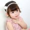 2017新品简约小清新多款多色可选韩国女童发饰儿童发带 婴儿头饰可爱卡通女孩子头花 公主宝宝发箍 11#西瓜红蝴蝶结