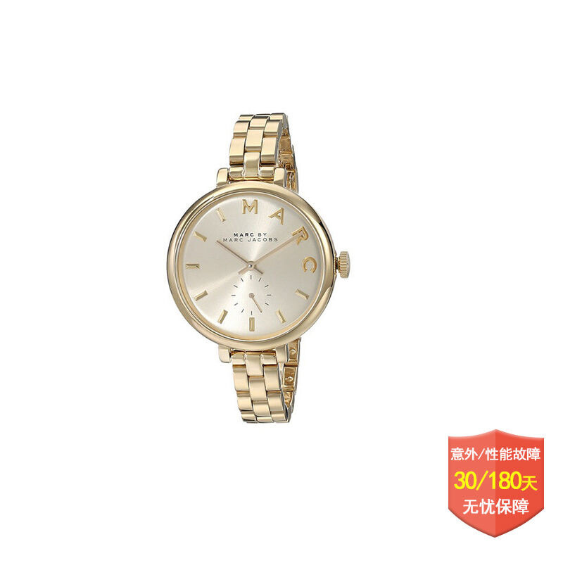 MARC BY MARC JACOBS马克·雅可布手表 钢带 圆盘石英表 女 腕表 MBM3364 MBM3363