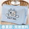 婴儿护脐带2017新品简约可爱小清新多款多色可选秋冬保暖新生儿护肚围宝宝护肚子肚脐腹围腹卷肚围 90cm(S码建议0-15个月) 牛宝宝蓝:薄