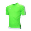 阿迪达斯(adidas)男士 足球速干短袖队服 太阳能骑士绿运动T恤 S16161