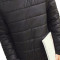 嘟嘟美倍尔 运动户外冬季日系圆领套头棉衣男士加肥加大码小棉袄青少年韩版外套潮男装 XXXXXL 黑色