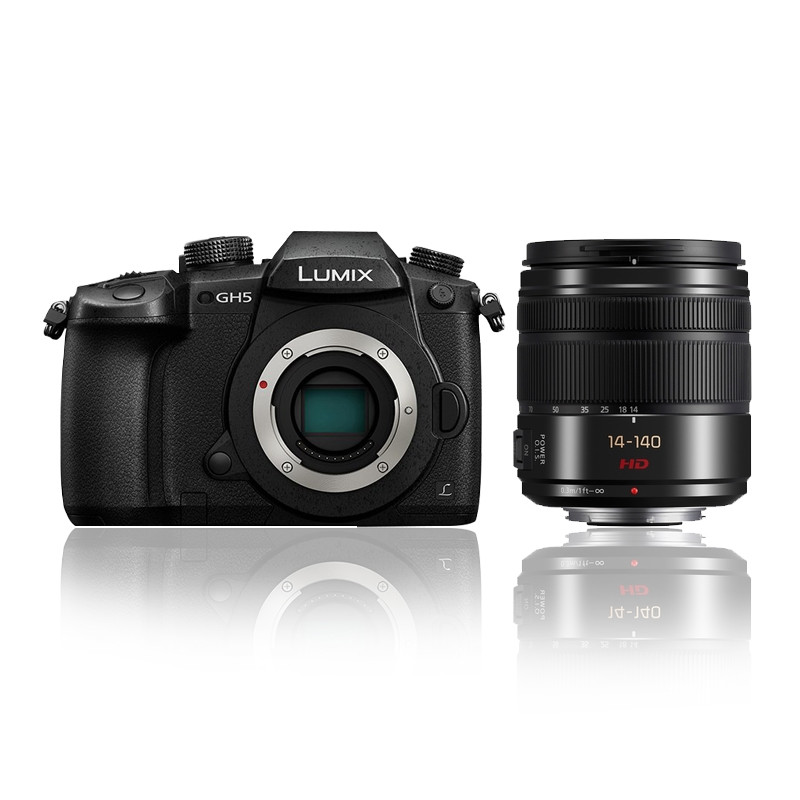 松下（Panasonic）DC-GH5GK微单相机 机身+14-140黑镜头