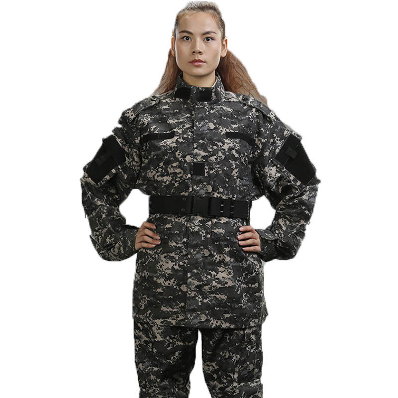 嘟嘟美倍尔 运动户外07式迷彩野地CS作战服训练服军迷服套装 170 迷彩