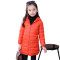 嘟嘟美倍尔 冬季羽绒服 户外羽绒服 儿童羽绒服中长款男女童连帽中大童 150cm 紫红
