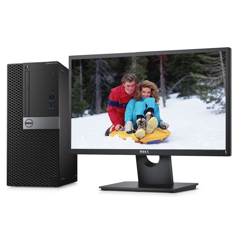 戴尔(DELL)商用Optiplex7040MT台机 19.5英寸显示器（i5-6500 4G 1T DVD 刻录 ）