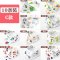 婴儿口水巾三角巾秋冬宝宝围嘴儿童围巾新生儿按扣头巾1-2岁2017新品可爱卡通简约小清新多款多色可选 新生儿 3条装-男宝B款