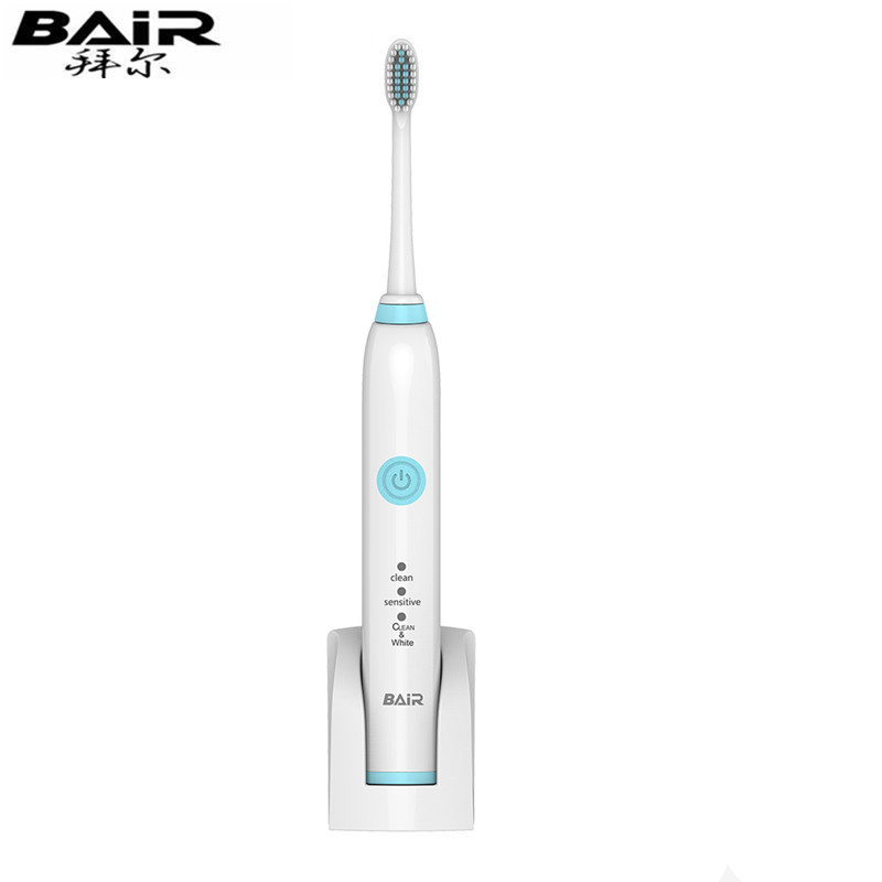 拜尔（BAiR）X1 智能电动牙刷充电式成人声波震动牙刷 情侣生日礼物 魅力蓝