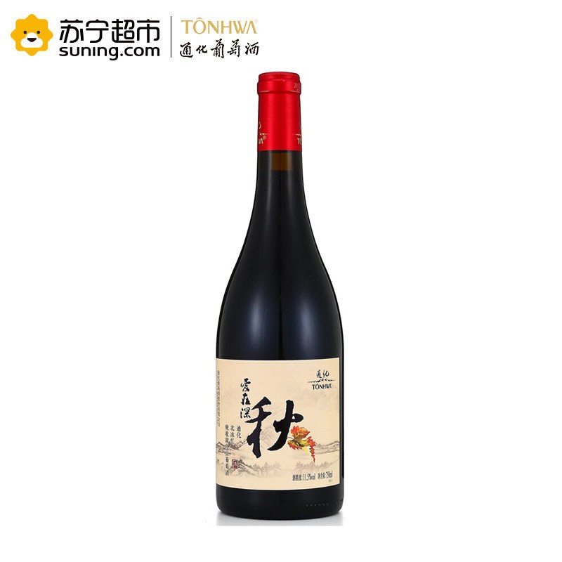 通化(TONHWA)爱在深秋北冰红晚收甜红山葡萄酒12.5%vol 750ml