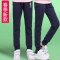 新品童装女童运动裤2017春季薄款休闲长裤中大童学生裤子儿童运动单裤可爱卡通简约女宝宝裤子纯色百搭 150cm 花灰企鹅款