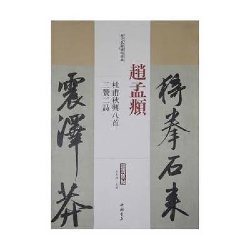 历代名家碑帖经典赵孟頫杜甫秋兴八首二赞二诗