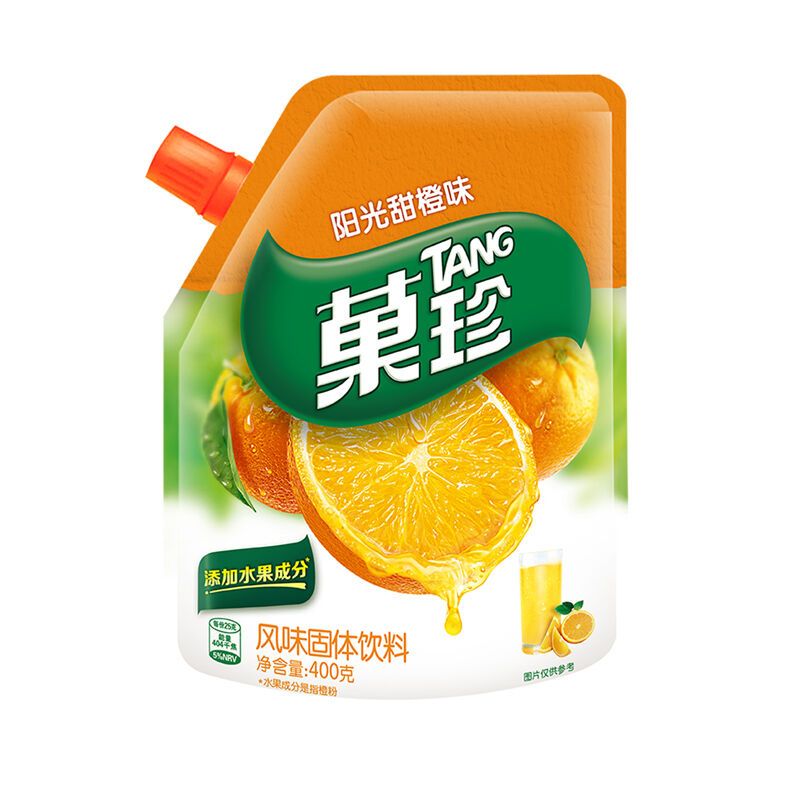 卡夫果珍 (橙味) 400克/袋，24袋/箱