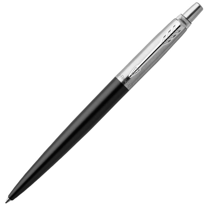 派克PARKER Jotter乔特系列 签字笔邦德街黑白夹凝胶水笔商务办公礼品
