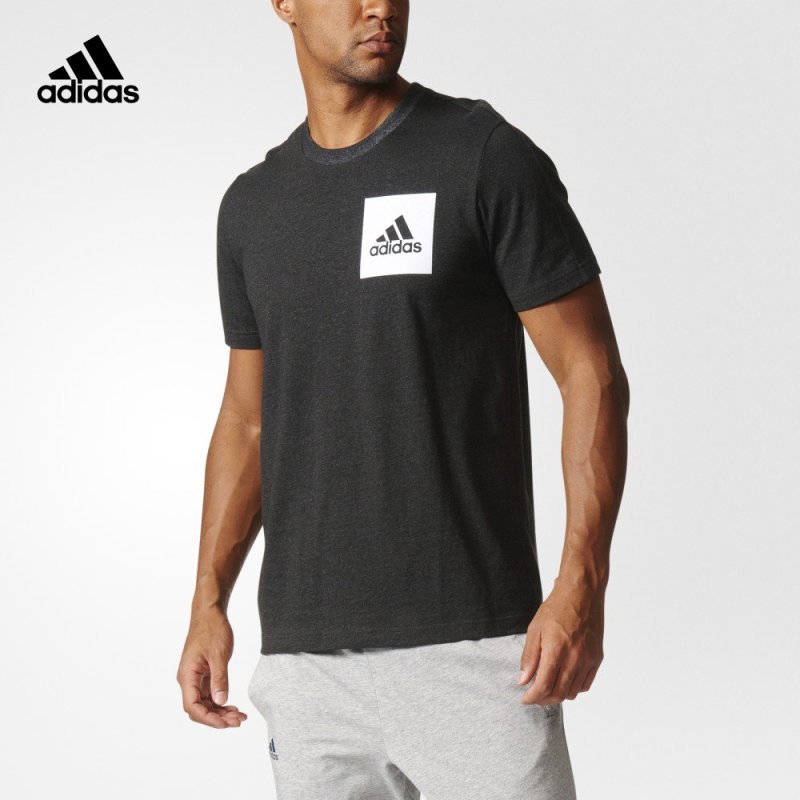 adidas阿迪达斯NEO男子短袖T恤 新款运动服BQ0357 BS4861 M