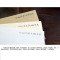 日本印象大地名片 高档名片 特种纸名片 米色【2盒】
