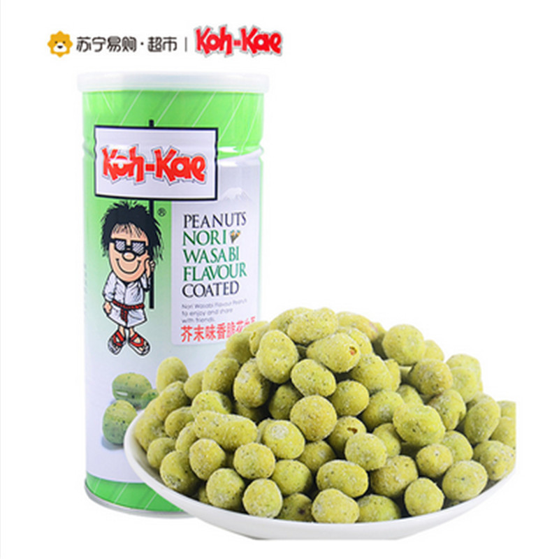大哥牌香脆芥末花生豆230g