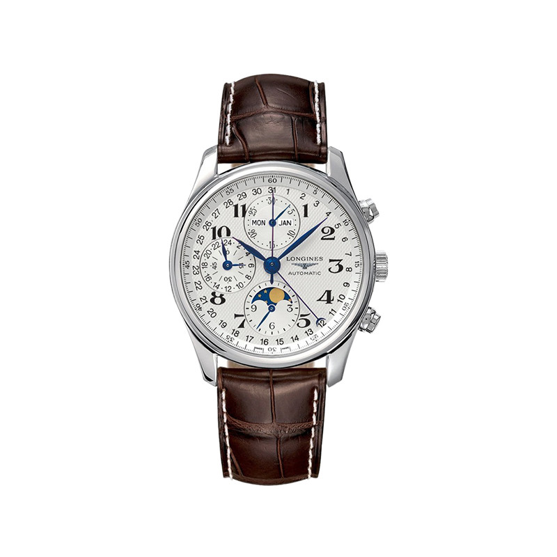 LONGINES 浪琴 名匠系列皮带男士机械表 L2.673.4.78.3