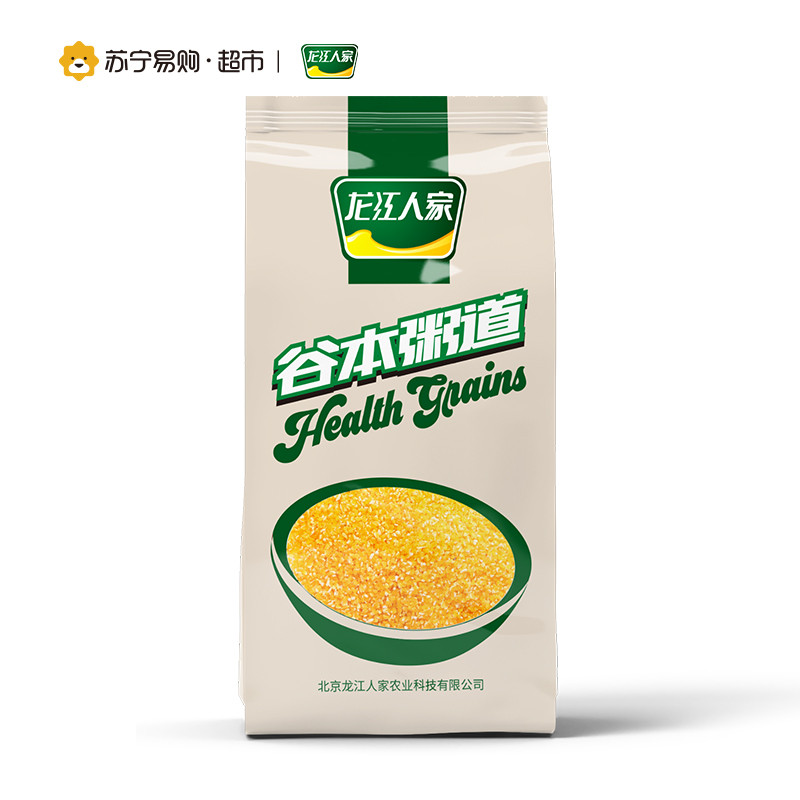 龙江人家 精品玉米碴1kg