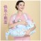 2017新品喂奶枕头哺乳枕喂奶枕哺乳枕头多功能喂奶喂奶垫授乳枕哺乳垫可爱卡通简约印花男女宝宝枕头 红色乖乖兔