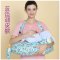 2017新品喂奶枕头哺乳枕喂奶枕哺乳枕头多功能喂奶喂奶垫授乳枕哺乳垫可爱卡通简约印花男女宝宝枕头 蓝色调皮猴