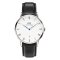 丹尼尔惠灵顿（Daniel Wellington）手表DW男表38mm银色边皮带超薄男士石英手表带日历1121DW