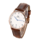丹尼尔惠灵顿（DanielWellington）手表DW女表34mm金色边皮带女士石英手表带日历1130DW