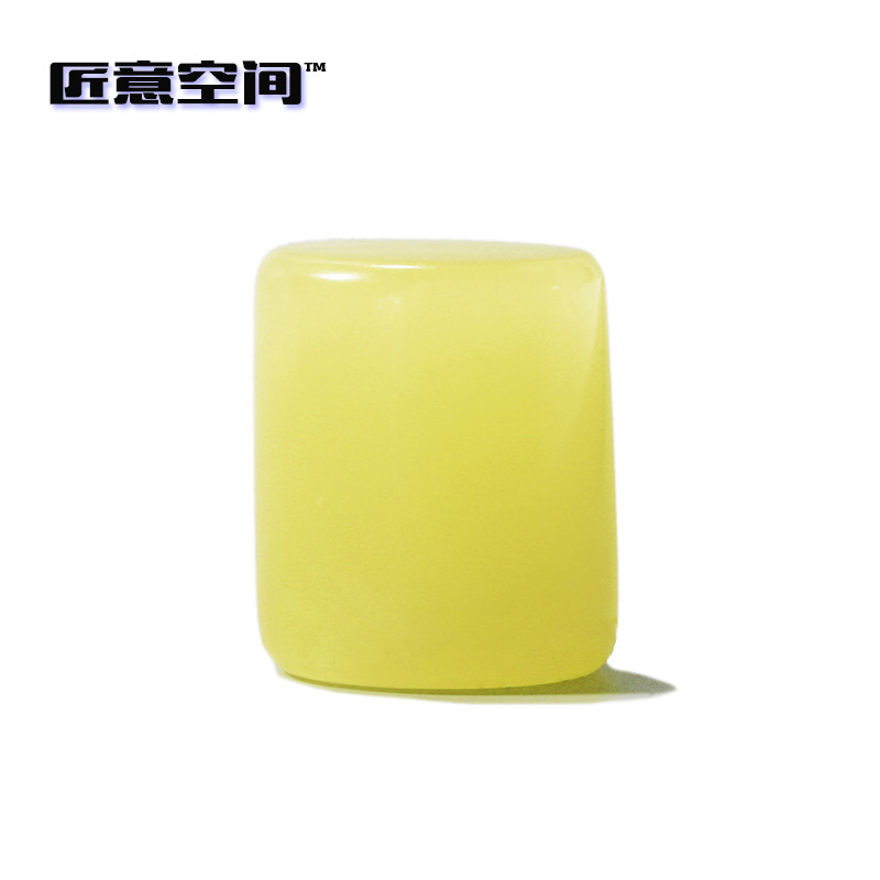 天然波罗的海 蜜蜡 随形 挂件 20x23mm 手工打磨 支持国检 男女同款 黄色