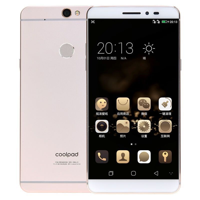 酷派(coolpad) 鋒尚max a8-930 鳴沙金 4g運行 64g內存手機高清實拍圖