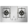 Oulin/欧琳燃气灶JZY-E305G嵌入式灶具不锈钢煤气灶4.0KW火力【液化气】