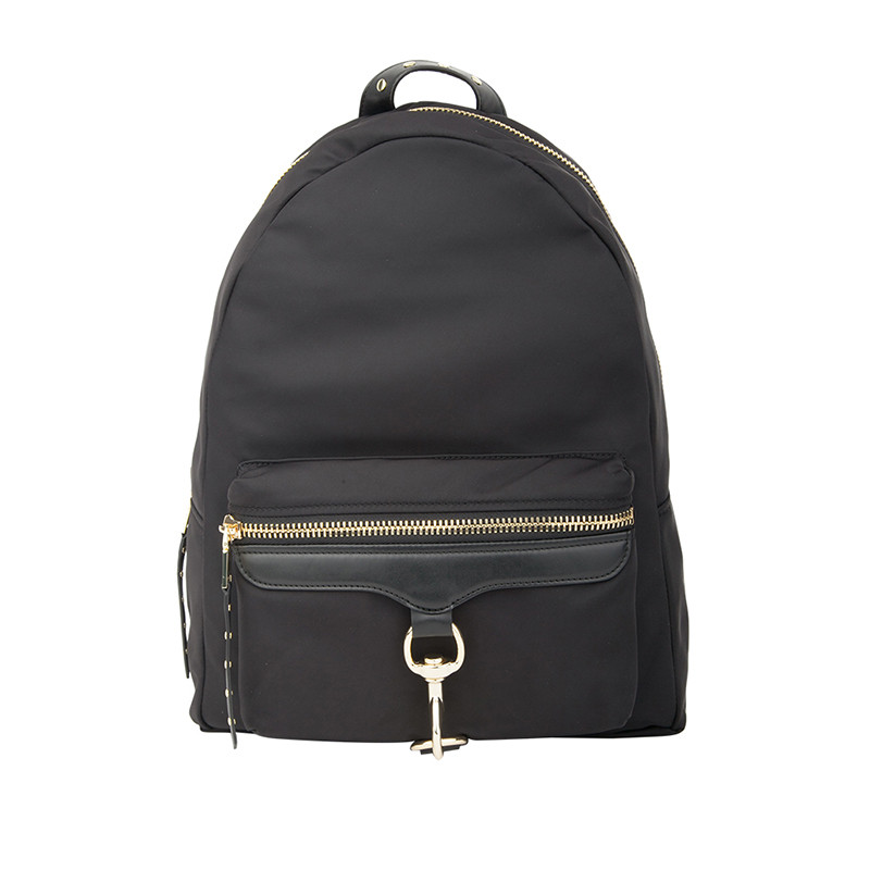 REBECCA MINKOFF 女士金属锁扣双肩包 HF16INYB33 黑色