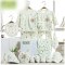 适用于0-1岁小孩子内衣夏天2017新品夏季婴儿衣服礼盒套装0-3个月6新生儿宝宝满月刚出生婴儿用品夏季 59cm(59CM（新生儿礼盒适合0-3个月宝宝）) 小松树款绿色(豪华四季款22件套