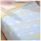 2017新品夏季适用于0-8岁多款可选简约印花婴儿浴巾新生儿童宝宝六层纱布柔吸水加厚毛巾被方盖毯 动物园蓝色120*140cm