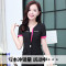 Mtiny夏装新品韩版职业装短袖女西装套裙酒店工作服女正装套装 XL 06D黑色红边西装+长裤+送吊带