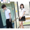 Mtiny日系水手服套装裙学生装学院风海jk制服校园风日本校服女cos 需要加大码联系客服定制（7天） 男款长袖衬衫+长裤（送领带）