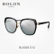 BOLON 暴龙太阳镜女 时尚墨镜 高清偏光太阳眼镜潮 BL60281_5 绿色