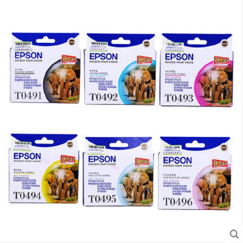爱普生（Epson）T0496 淡洋红色墨盒 （适用Photo R230/R210/R310/R350/R650 ）