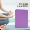 闪电客 瑜伽砖EVA材质轻便高密度防滑瑜伽枕健身砖 墨绿